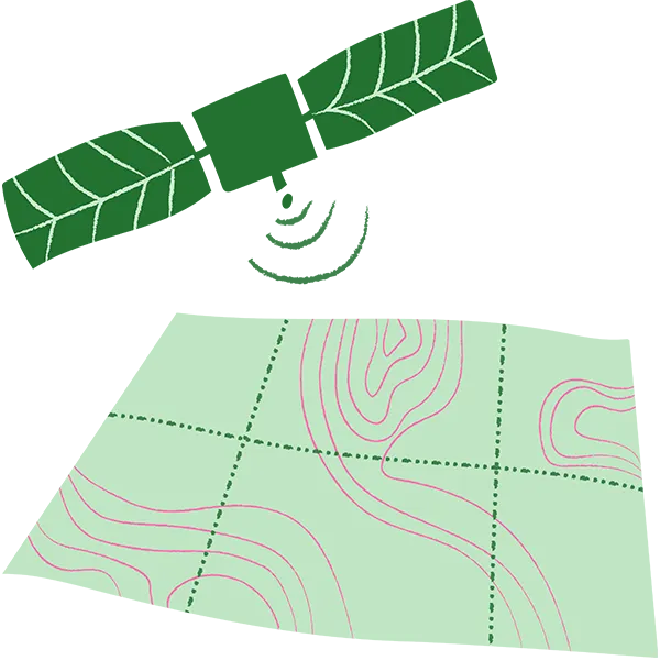 Icon-Geodata Icon Illustration